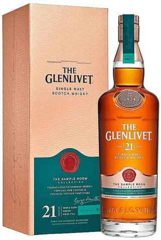 Glenlivet 21 Jahre The Sample Room / Single Malt Whisky / Dreifachfass- FINISH / 43 % / 0,7 l