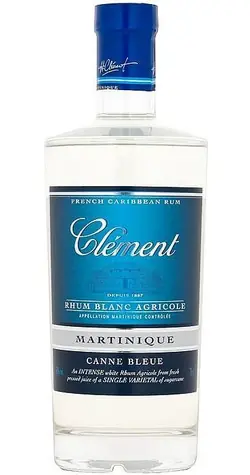 Clément Canne Bleue / Rum / Weiß / Agricole / 50% / 0,7 l