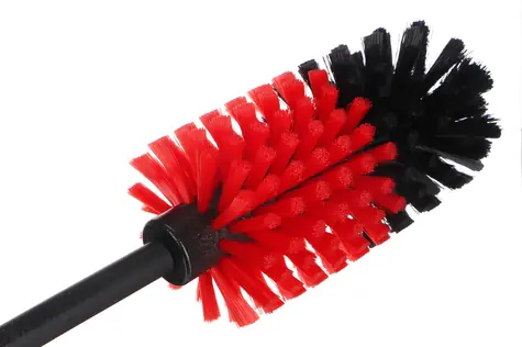 SIXTOL Autopflege-Bohrbürste 1 / Bohrbürste / Zur Reinigung von Felgen und Auspuff /  7,3 cm