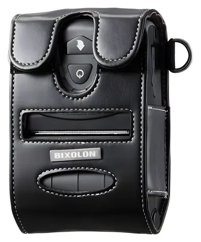 Bixolon Lederetui für SPP-R310, schwarz / Etui / Leder / 1 Fach