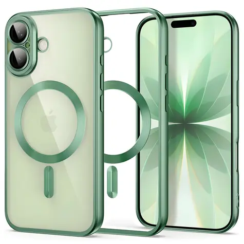 Tech-Protect MagFlex mattgrün / Schutzhülle / Apple iPhone 17 / MagSafe