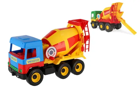 Wader Betonmischer-Mittelwagen / Kunststoff / 39 cm / ab 3 Jahren