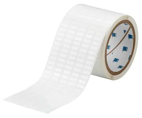 BRADY Glanz-Polyesteretiketten 76 mm / Druckeretiketten / Polyester / weiß / permanent klebend