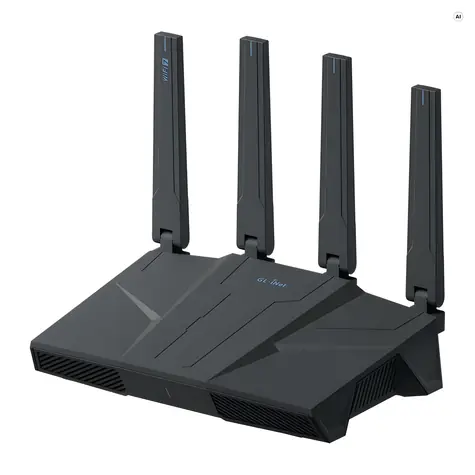 GL.iNet Flint 3e / Router / Wi-Fi 7 / bis zu 6500 Mbit/s / 5x 2,5-GbE- Port / USB 3.0