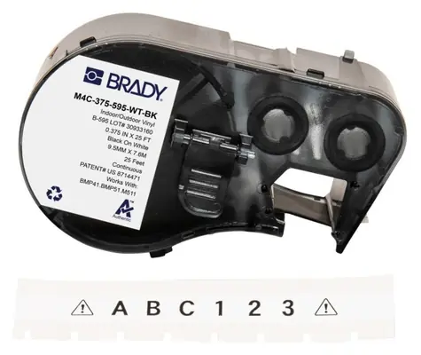 BRADY Etikettendruckerband M410/BMP41/M510/BMP51/BMP53/M511 / Band / Selbstklebend
