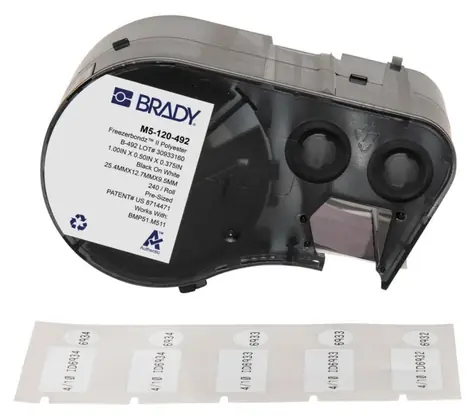BRADY FreezerBondz / Etiketten / Selbstklebend / Für M510, BMP51, BMP53, M511