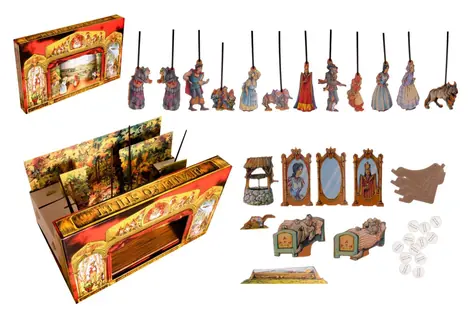 Rappa Stilet Theatre / Papier / 11 Figuren / ab 3 Jahren