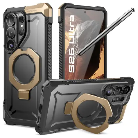 Supcase UB Grip Mag Sand / Schutzhülle / für Samsung Galaxy S26 Ultra / MagSafe