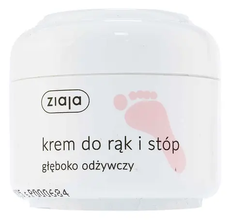 Ziaja Fußcreme, nährende Fußcreme, 50 ml