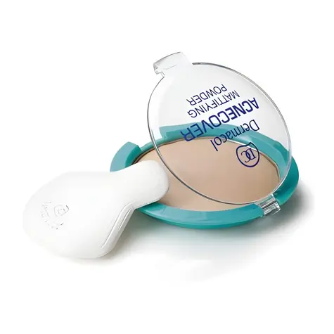 Dermacol Acnecover Mattierendes Puder Kompaktpuder für problematische Haut 11 g Schale