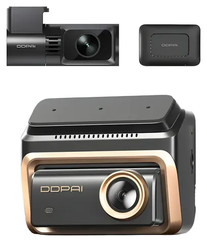 DDPai Z90 Master 4G / Autokamera / Dual 4K / GNSS / WLAN / 4G