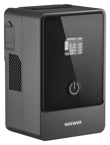 Neewer PS099E / V-Mount-Akku / 6800 mAh / 14,5 V / 99 Wh / PD 65 W