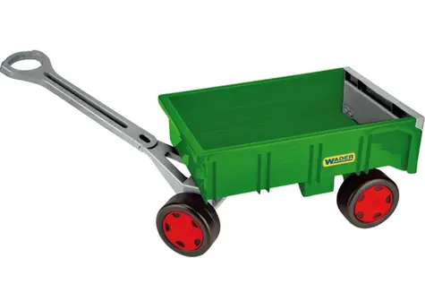 Wader Landwirtschaftsanhänger / Kunststoff / Nutzlast 60 kg / 12 m+