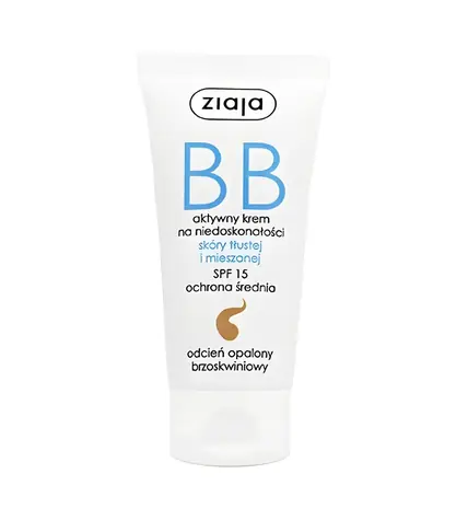 Ziaja BB Cream für fettige und Mischhaut, 50 ml, Dunkel