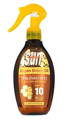 Vivaco SUN Arganöl-Sonnenschutzmittel mit Arganöl LSF 10 200 ml