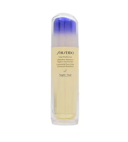 Shiseido Vital Perfection LiftDefine Radiance Nachtkonzentrat-Serum 80 ml