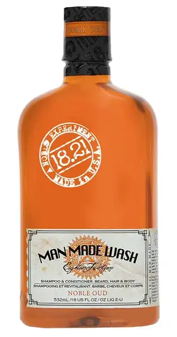 18.21 Man Made Wash Noble Oud Duschgel 3 in 1 532 ml