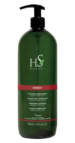 HS Milano Energy Energizing Shampoo 1000 ml
