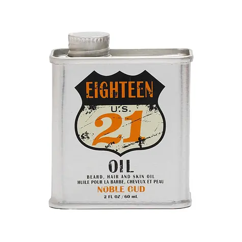 18.21 Man Made Bart-, Haar- & Hautöl Noble Oud Mehrzweck-Bartöl 60 ml
