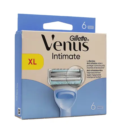 Gillette Venus Intim-Ersatzköpfe, 6 Stück