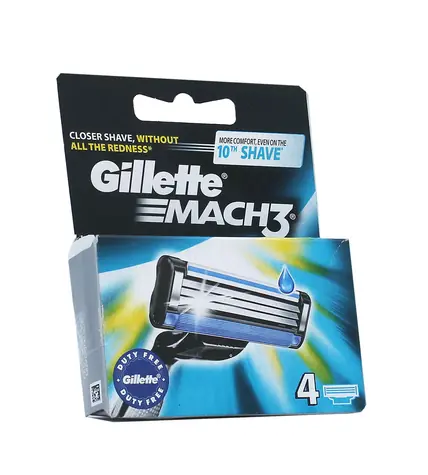 Gillette Mach3 Ersatzköpfe, 4 Stück