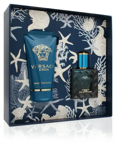 Versace Eros Eau de Toilette 30 ml ~ Eau de Toilette 30 ml + Duschgel 50 ml