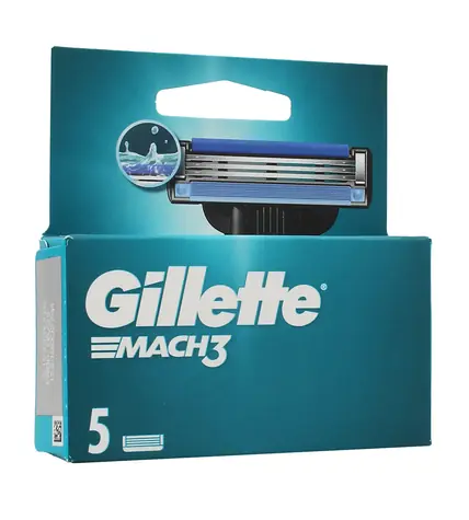 Gillette Mach3 Ersatzköpfe, 5 Stück