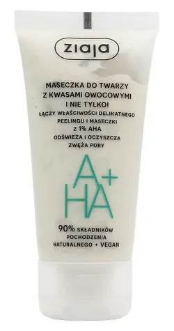 Ziaja Gesichtsmaske + Peeling mit Fruchtsäuren 55 ml
