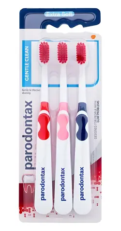 Parodontax Gentle Clean Extra Soft Classic Zahnbürste, 3 Stück