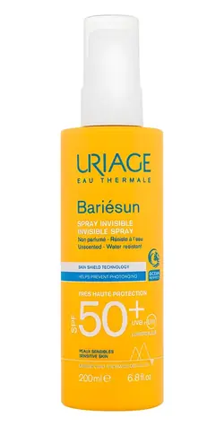 Uriage Bariésun Unsichtbares Sonnenschutzspray für den Körper 200 ml LSF 50+