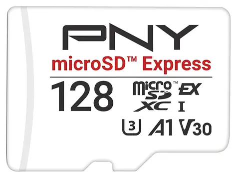 microSD Express 128 GB P-SDU128P31880EXP-GE / Speicherkarte / microSD Express / 128 GB