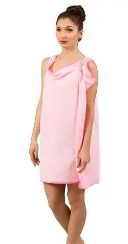 Bademantelhandtuch rosa / Handtuch