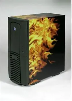 Compad Cover-Ups L Flame / Gaming-Matte / 1300x500 mm