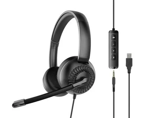 Speed Link METIS / Headset / 3,5-mm-Klinkenstecker + USB / USB-Soundkarte