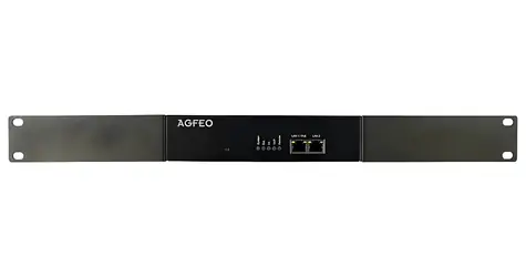AGFEO ES PURE-IP X IT / VoIP-Telefonanlage / 10 Benutzer / 6 IP-Kanäle