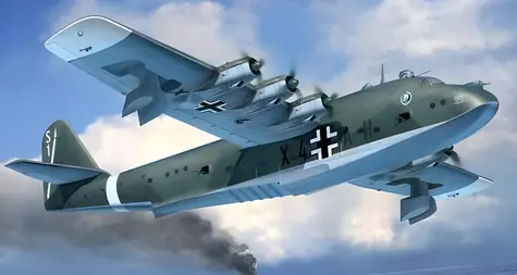 Plastikmodell Blohm&Voss BV222 / 1:72