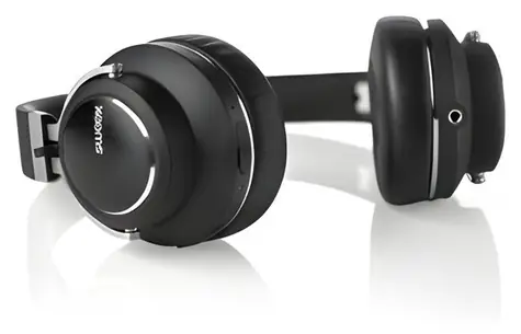 Sweex Over-Ear-Kopfhörer, schwarz / Kopfhörer / Bluetooth / Mit Mikrofon / Kabellänge 1,2 m