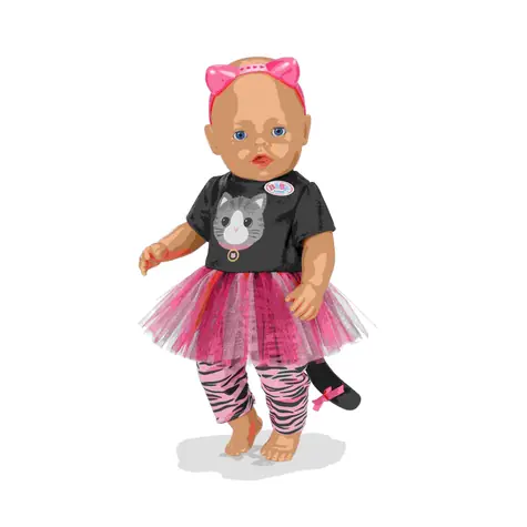 Zapf Creation BABY Born Kleid mit Katze / 43 cm / ab 3 Jahren