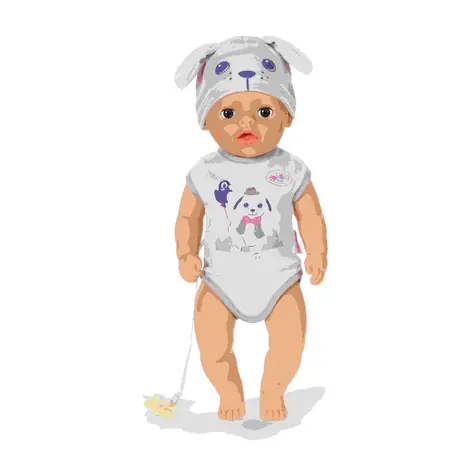 Zapf Creation BABY geborene Lukas Hundepuppe / 36 cm / ab 12 Monaten
