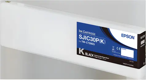 Epson Tintenpatrone für ColorWorks C7500G Schwarz / Patrone / Original / 520 g