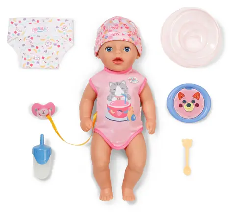 Zapf Creation BABY geborene Lena Puppe / 36 cm / ab 12 Monaten