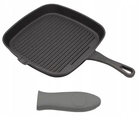 Brunbeste BB-2668 / Grillpfanne / Gusseisen / 24x24 cm