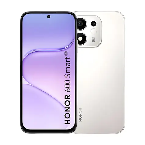 Honor 600 SMART 5G Silber / Smartphone / 6,87" TFT-LCD / Dual-SIM / 4 GB RAM / 128 GB / Android 16