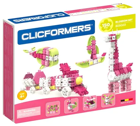 CLICFORMERS Blossom Bausatz / 150 Teile / ab 4 Jahren
