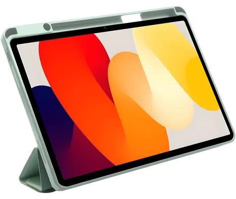 YENKEE YBT 1081 Silikonhülle hellgrau für XIAOMI Redmi Pad 2 / mit Ständer, ORIGAMI / TPU