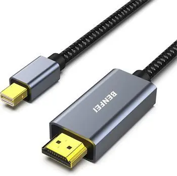 Benfei Mini DisplayPort auf HDMI Adapter grau / Adapter