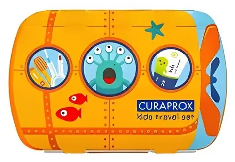 Curaprox Reiseset für Kinder, orange