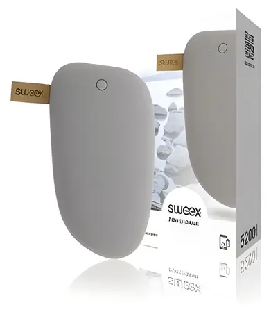 Sweex Powerbank 5200 mAh grau / Powerbank / Lithium- ION / USB