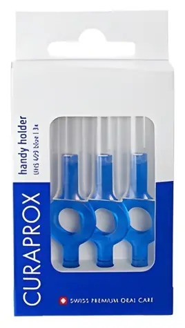Curaprox UHS 409 Handy , 3 Stück + Kappen
