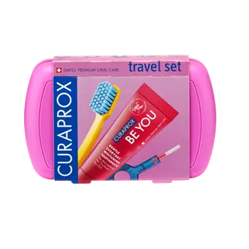Curaprox Reiseset, rosa